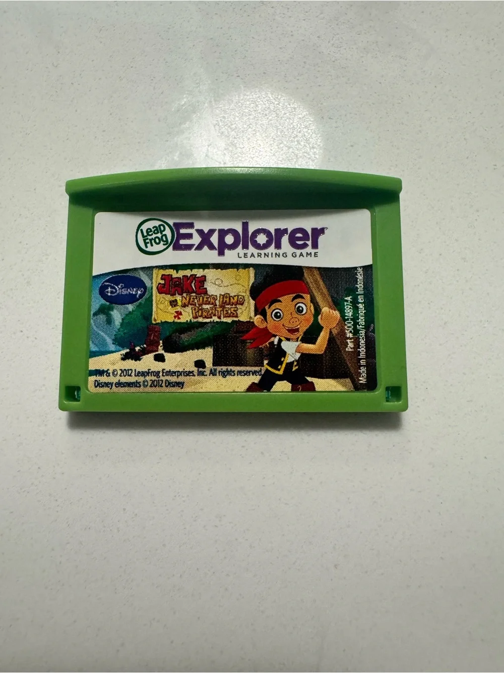 Leap Frog Explorer Learning Game Cartridge Jake and the Never Land Pirates